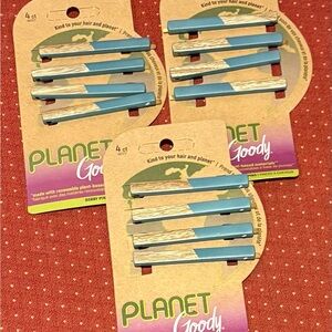 Three Packs Goody Barrettes - Environmental Friendly Materials - NEW